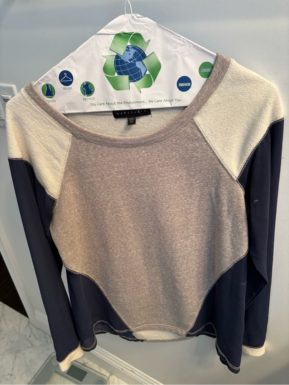 Sanctuary Mixed Media Shirt